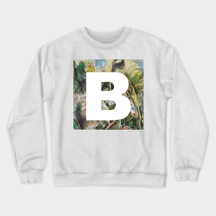 Letter B Crewneck Sweatshirt